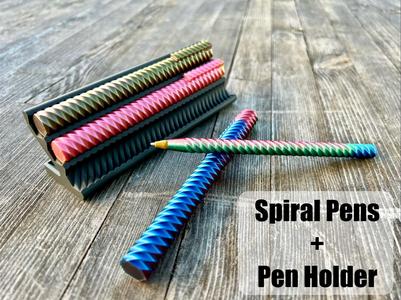 Spiral Fidget Pen Set Bic