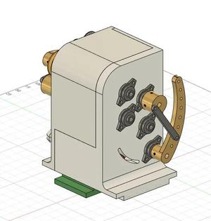 Wood Lathe – Ornamental Gear Box