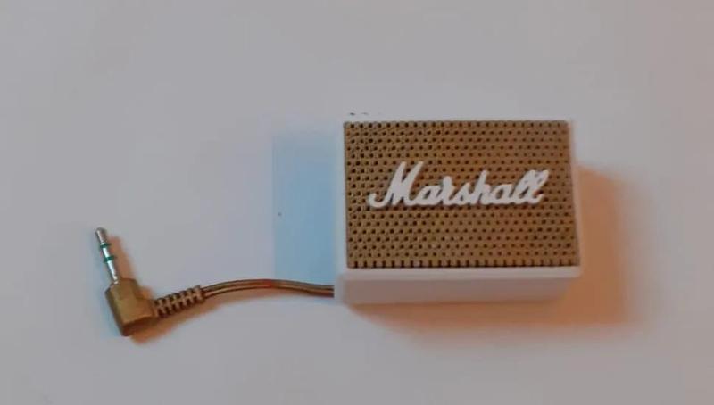Mini enceinte Marshall (fonctionnel)