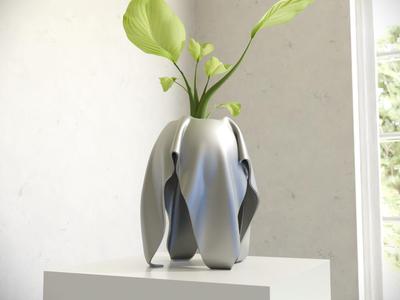Silk Cloth Flowerpot