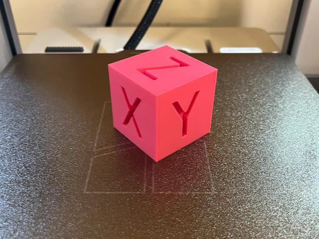 XYZ Calibration Cube