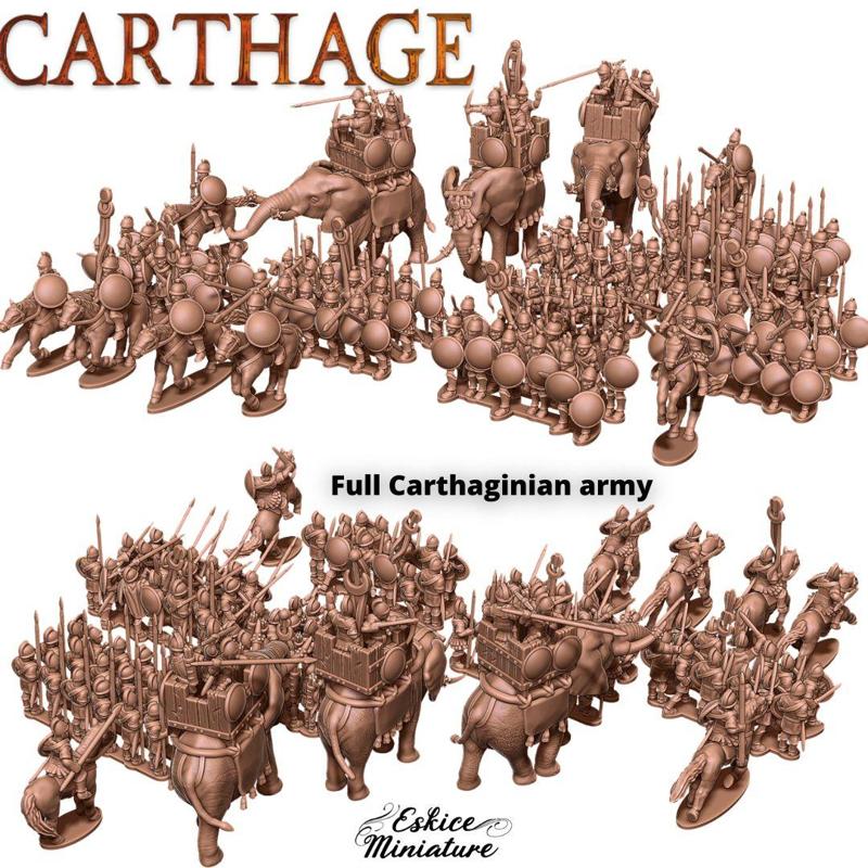 Carthaginian Army – 15mm Epic History Battle