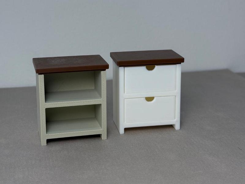 Miniature  Bedside nightstand table