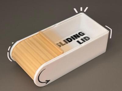 Stackable Sliding Lid Container
