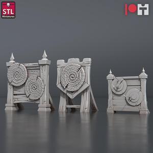 Jousting Shooting Targets