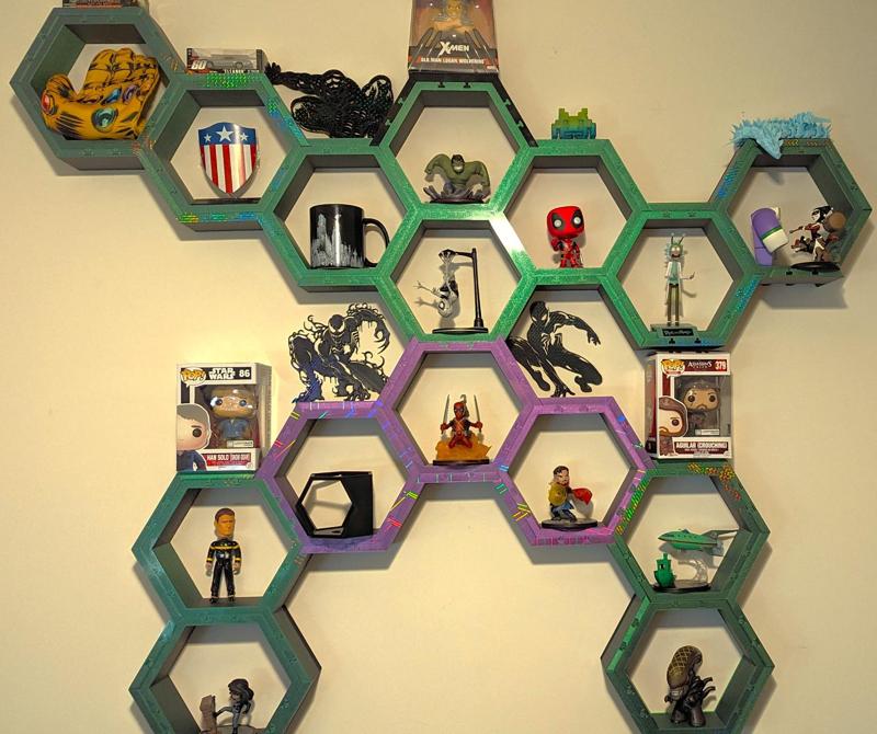 Hex Wall Display Soo Good Its Art!