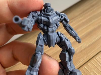 Black Knight BL-7-KNT / Megatron For BattleTech
