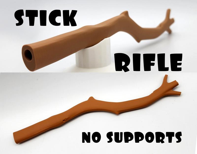 Stick Rifle - No Supports
