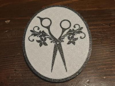Scissors Bogg Bag Charm