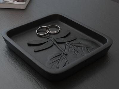 Dragonfly Tranquility Tray – 3D Organizer