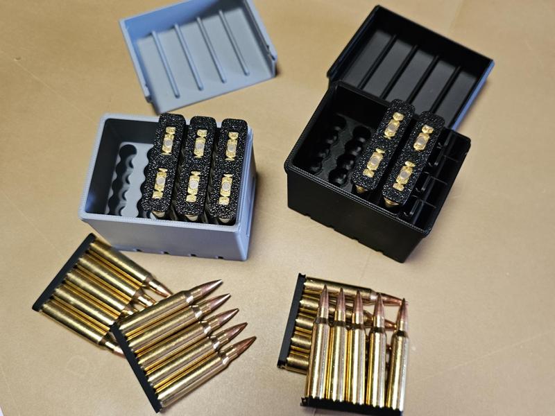 AR-15 20pcs/25pcs ammo box for speedloader