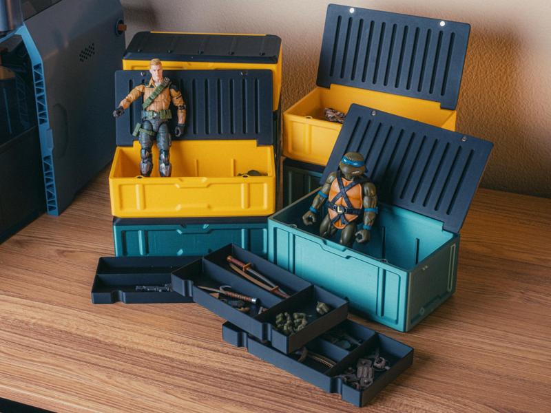Action Figure Footlocker/Case