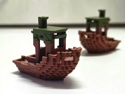 Minecraft  Benchy