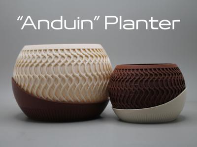 "Anduin" Planter – An Elegant, Organic, and Modern Design