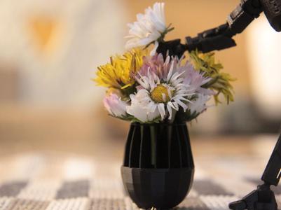 Minimalistic Spring Vase