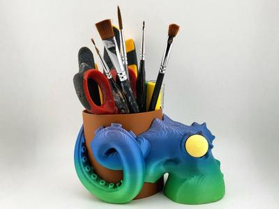 pen holder kraken brush and tool holder