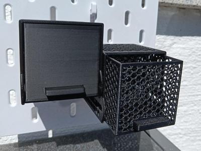 Modular Storage Box 60mm for Skadis - Hexagon