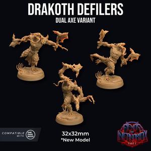 Drakoth Defilers | PRESUPPORTED | Fiends of Incadriox