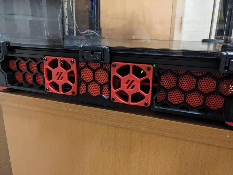 Plug-In Mesh Inserts for Voron Trident skirts