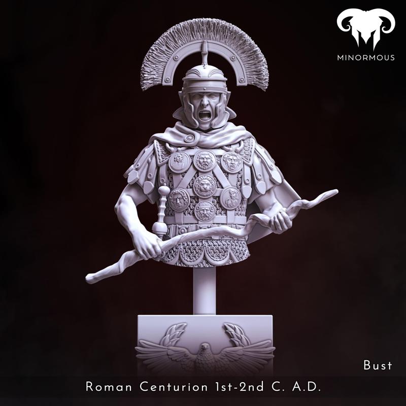 Bust – Roman Centurion 1st-2nd C. A.D. Discipline and Order!