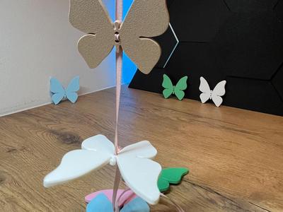Butterfly Decoration and Mobile Spring Decoration