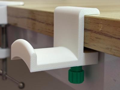 Clamp-on Headphone Stand (desk thickness 10~30mm)