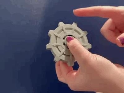 Rolling Vault Door Fidget Spinner PIP