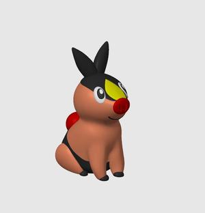 Tepig Pokemon (No Support – STL/3MF included)