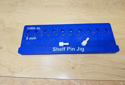 Shelf Pin Jig