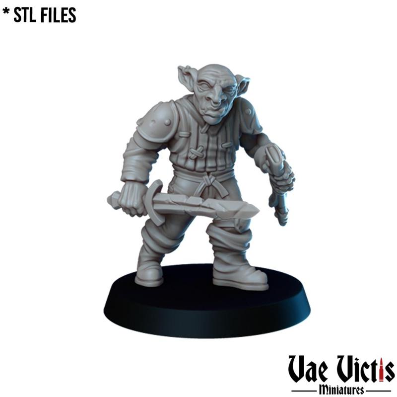 Goblin Fighter # 02 [PRE-SUPPORTED]