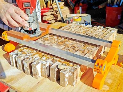 M18 Trim Router Slab/Cutting Board Flattening Jig