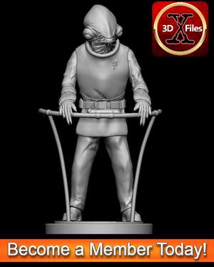 Star Wars Statue – Admiral Ackbar – Return Of The Jedi