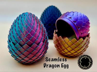 Seamless Dragon Scale Egg Container
