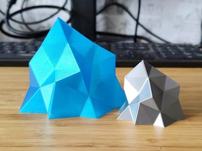 Iceberg crystal – ice structure – vase mode print