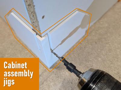 Woodworking – Cabinet assembly Jig for 16mm DTD