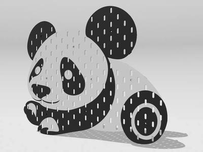 IKEA Pegboard Panda No AMS