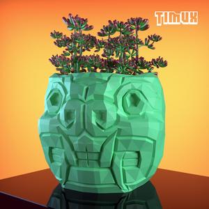 LOW POLY POT 2 – CHAVIN CULTURE