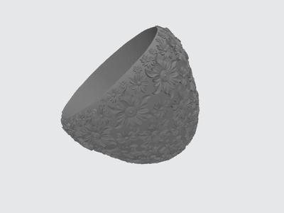 flower planter.stl