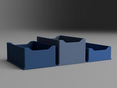 Higher drawers (Versatile Stackable Storage Box System)