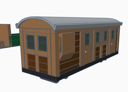 009 coach for some random n gauge wagon chassis I have