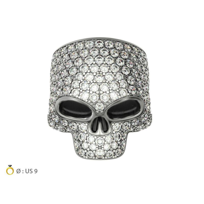 N216 Skull ring