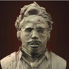Leatherface Bust STL Files for 3D Printing | Assembly Model