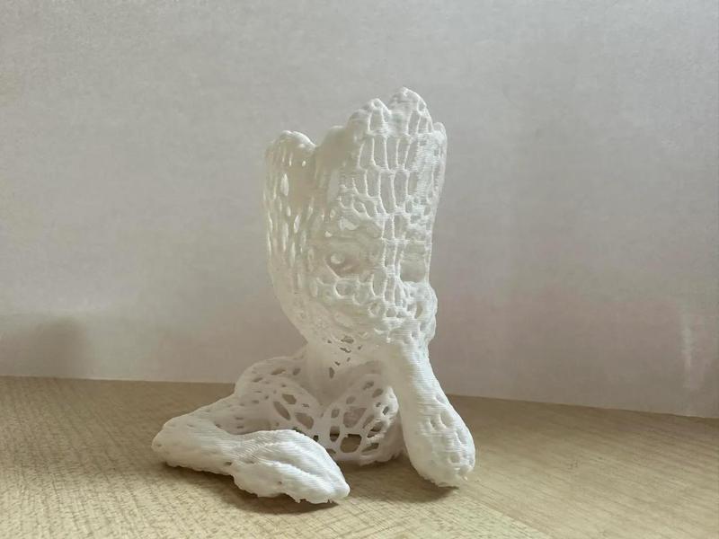 Note of Emotion Sculpture – Abstract Black Art