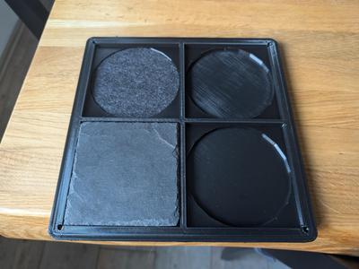 XTool F1 Ultra Jig round / square coaster slate
