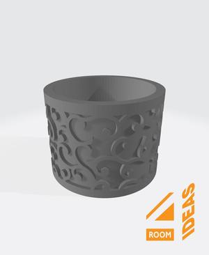 Succulent Planter Japanese Style – Vines/Karakusa V1