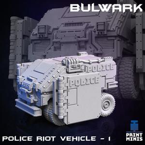 Bulwark Police Riot Vehicle – Raid in Zadorn Collection