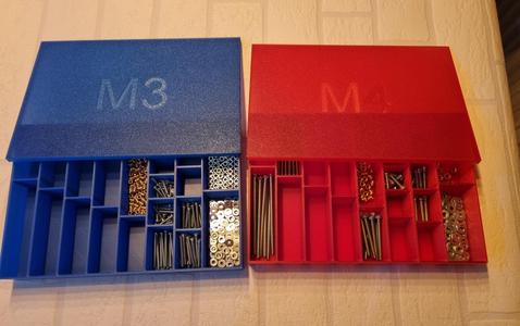 Screw organizer M3 M4