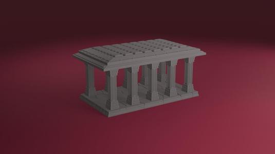 Ruinspire Columns – 3D Printable Temple Pillars for Fantasy Terrain