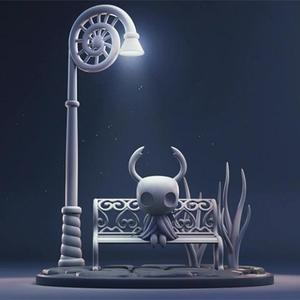 Hollow Knight in Diorama STL Files for 3D Printing | Assembly Model