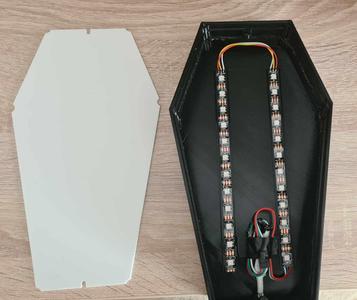 HALLOWEEN COFFIN LED LAMP